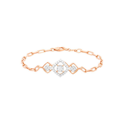 Champagne Sparkle Diamond Bracelet