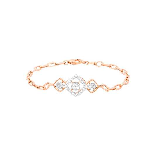 Champagne Sparkle Diamond Bracelet