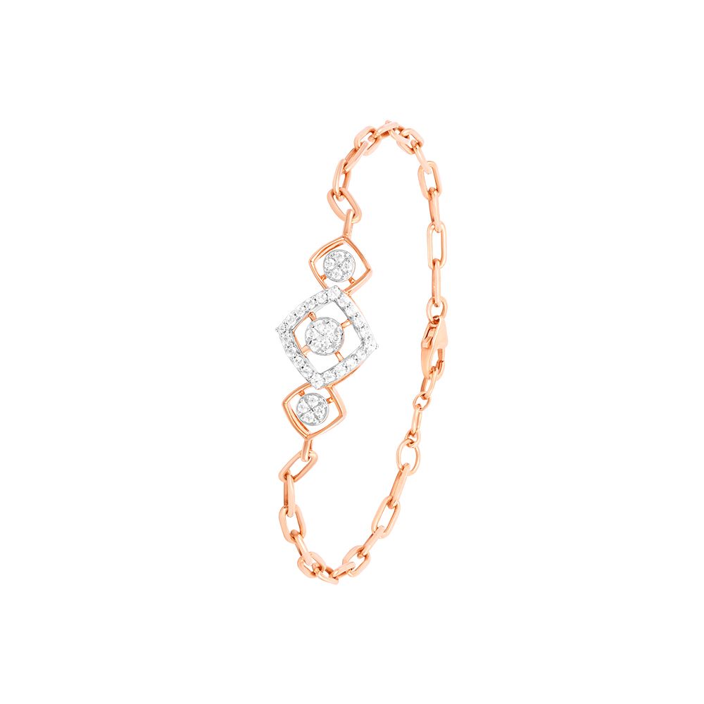 Champagne Sparkle Diamond Bracelet