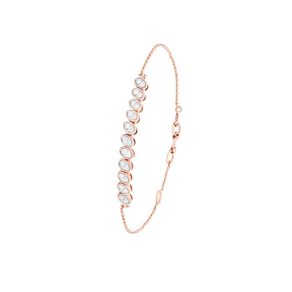 Dusky Rose Diamond Bracelet
