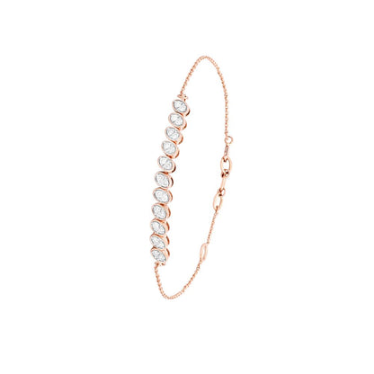 Dusky Rose Diamond Bracelet