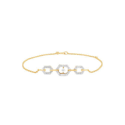 Stunning Butterfly Design Solis Diamond Bracelet