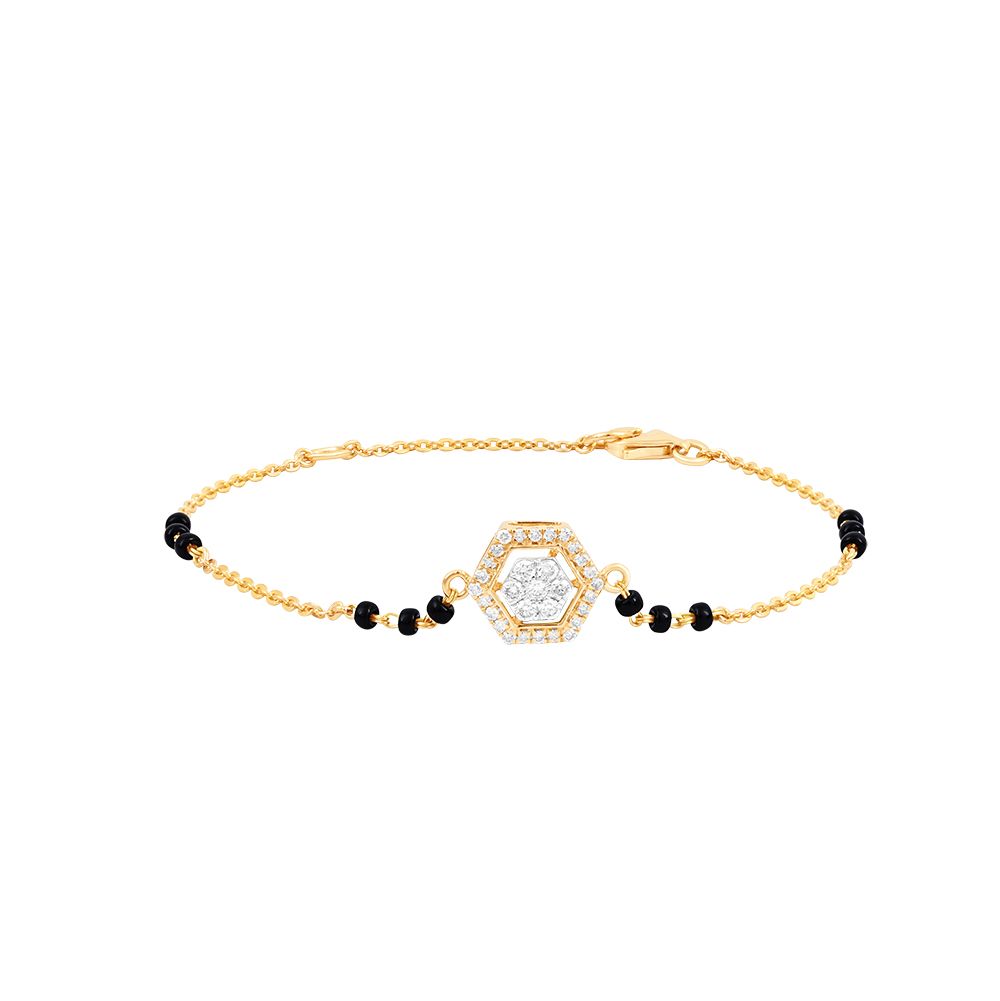 Eternal Sunshine Geometric Diamond Bracelet