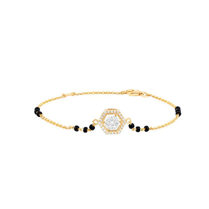 Eternal Sunshine Geometric Diamond Bracelet