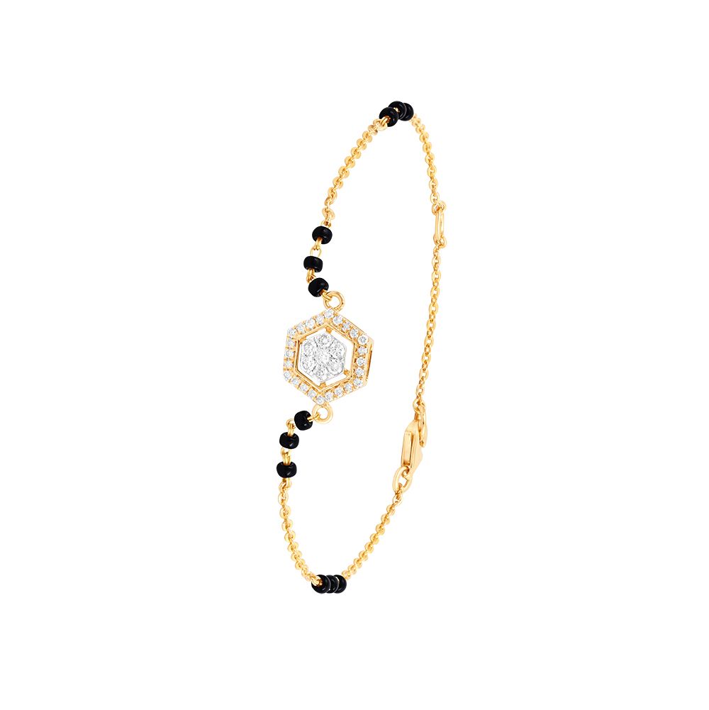 Eternal Sunshine Geometric Diamond Bracelet