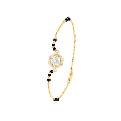 Eternal Sunshine Geometric Diamond Bracelet
