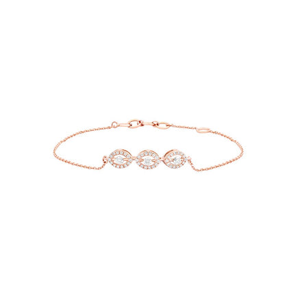 Evil Eye Diamond Chain Bracelet