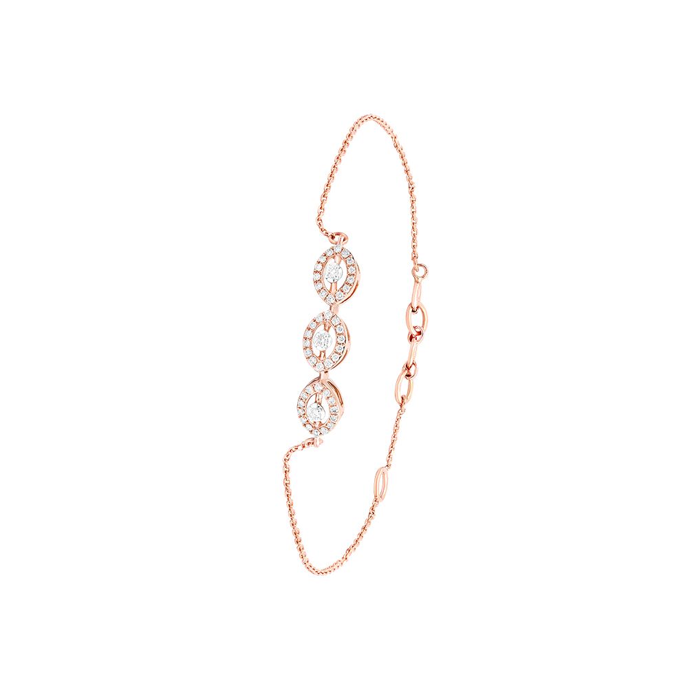 Evil Eye Diamond Chain Bracelet