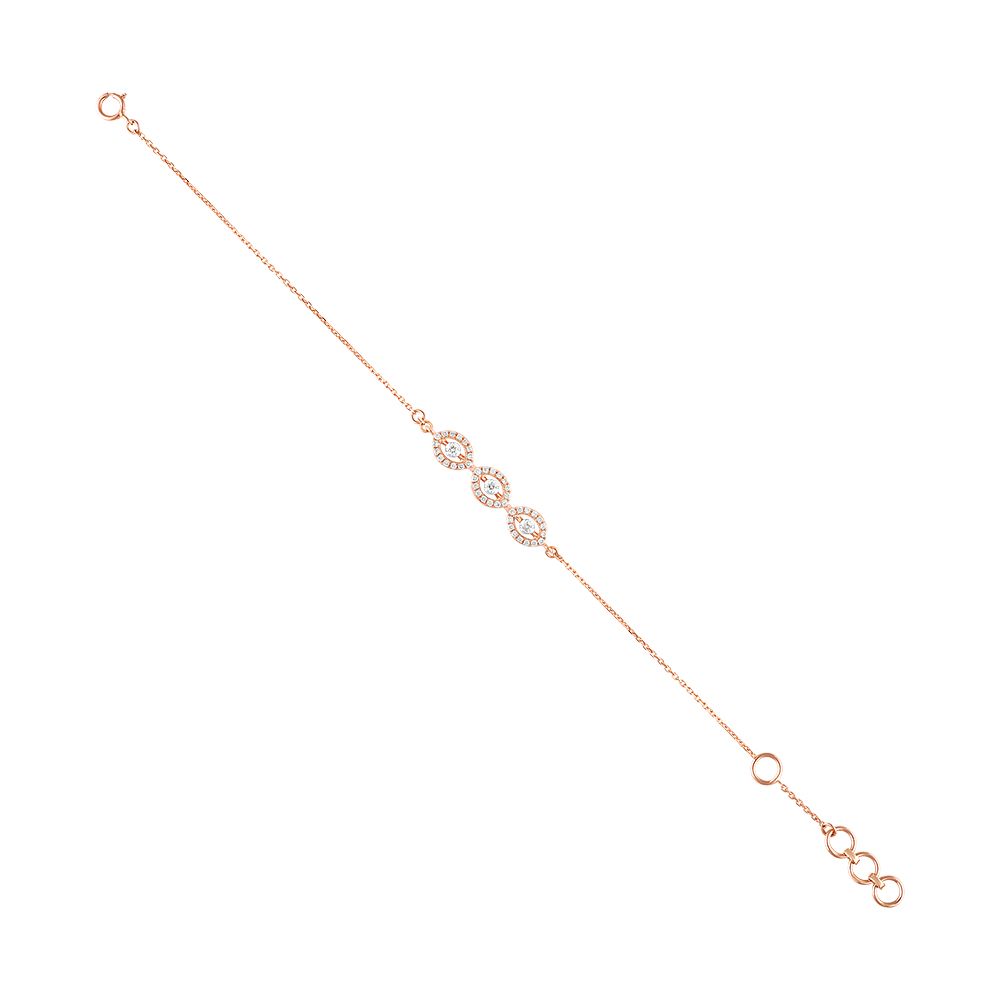 Evil Eye Diamond Chain Bracelet