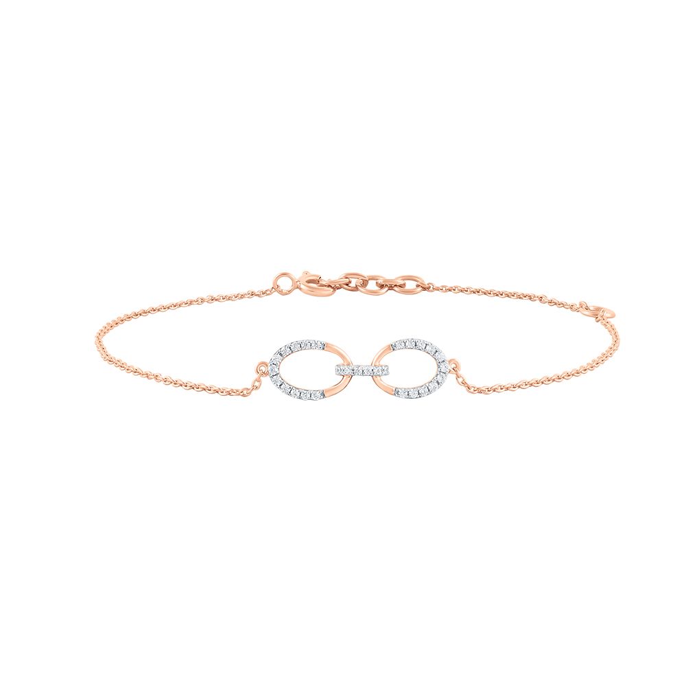 Lovely  Rose Gold Women Bracelet