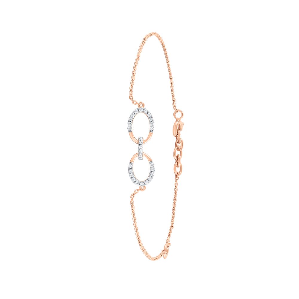 Lovely  Rose Gold Women Bracelet