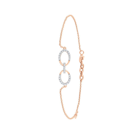 Lovely  Rose Gold Women Bracelet