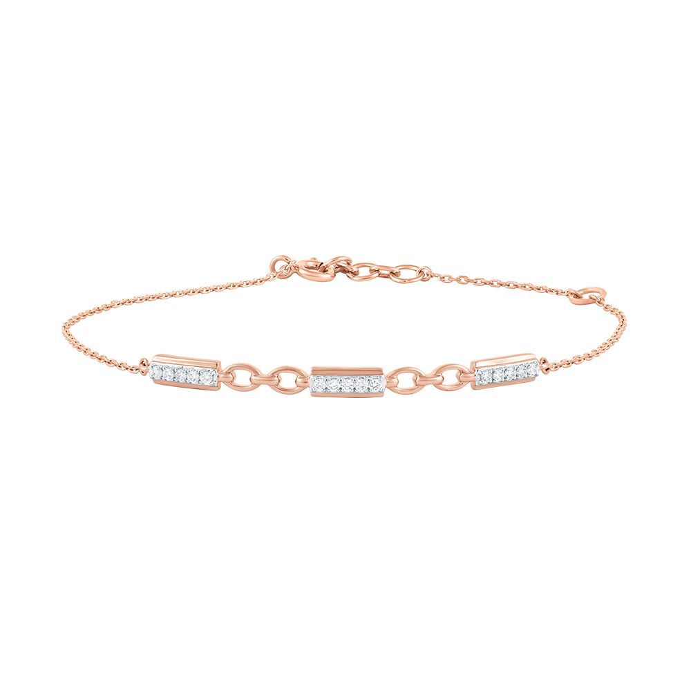 Elegant  Rose Gold Women Bracelet