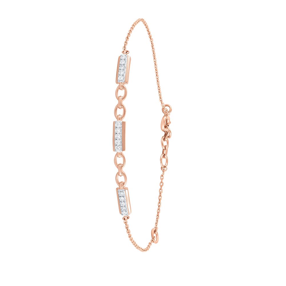 Elegant  Rose Gold Women Bracelet