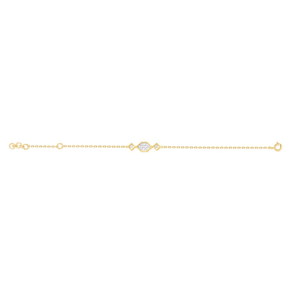 Attractive  Yellow Gold Women Bracelet