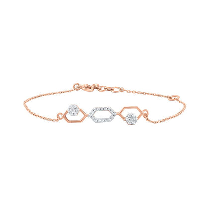 Exquisite  Rose Gold Women Bracelet