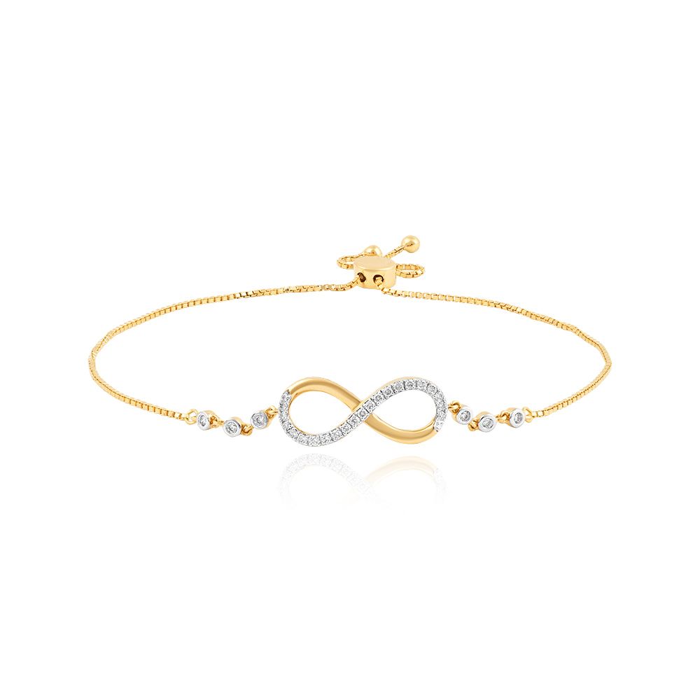 Stunning  Yellow Gold Women Bracelet