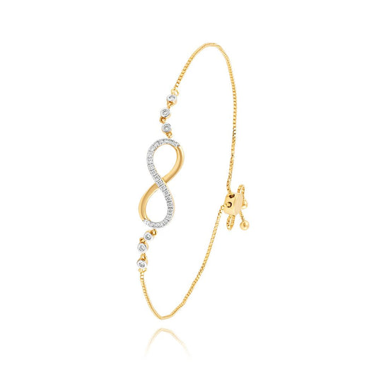 Stunning  Yellow Gold Women Bracelet