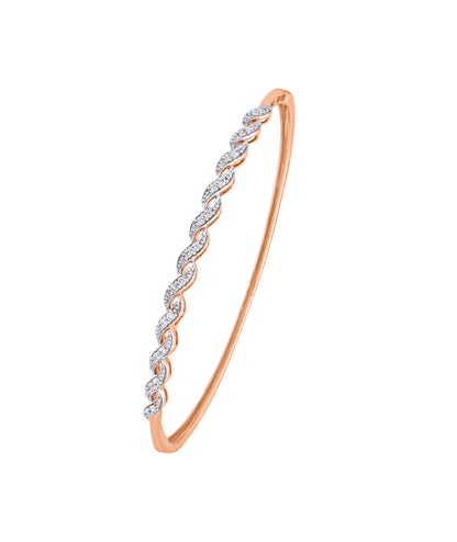 Diamond Bracelet in  Rose Gold