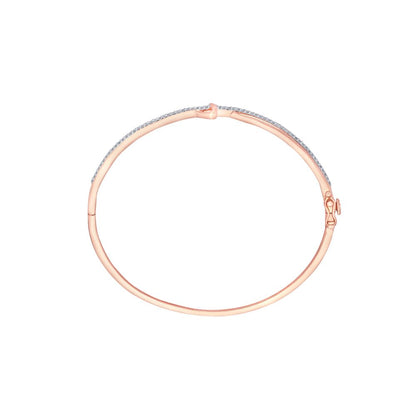 Wave Design Diamond Bracelet