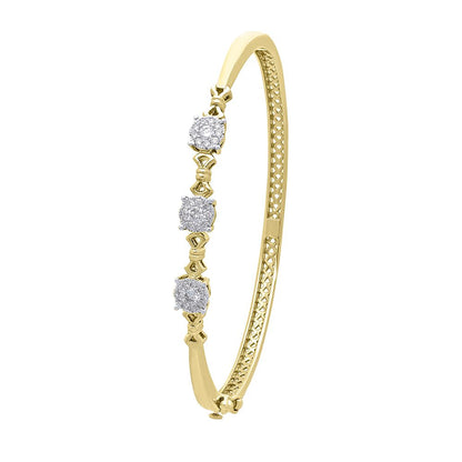 Contemporary  Yellow Gold Bracelet