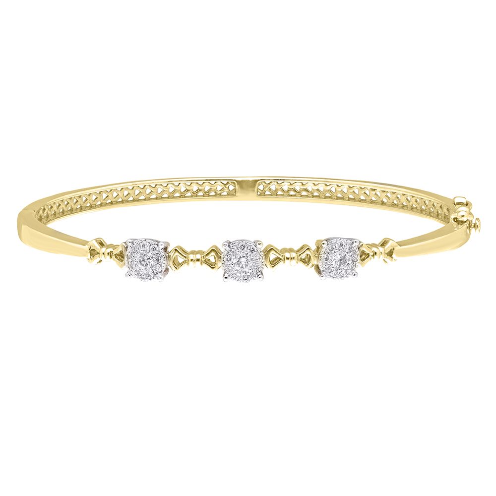 Contemporary  Yellow Gold Bracelet
