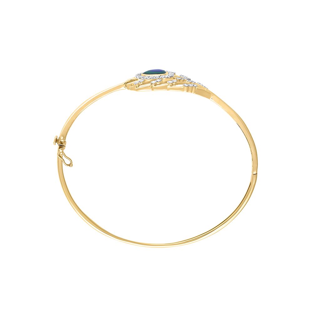 Oval Design Diamond Bracelet