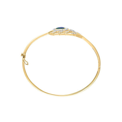 Oval Design Diamond Bracelet