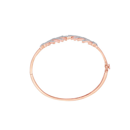 Beautiful Diamonds and Rose Gold Bracelet