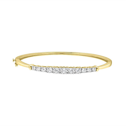 Stylish Crown Star Bracelet in  Yellow Gold