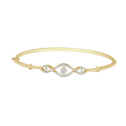 Eye Design Diamond Bracelet
