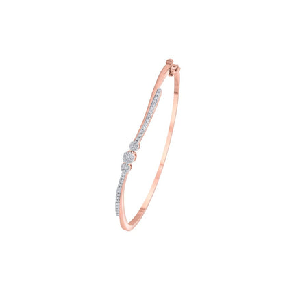 Elegant Rose Gold  Bracelet in