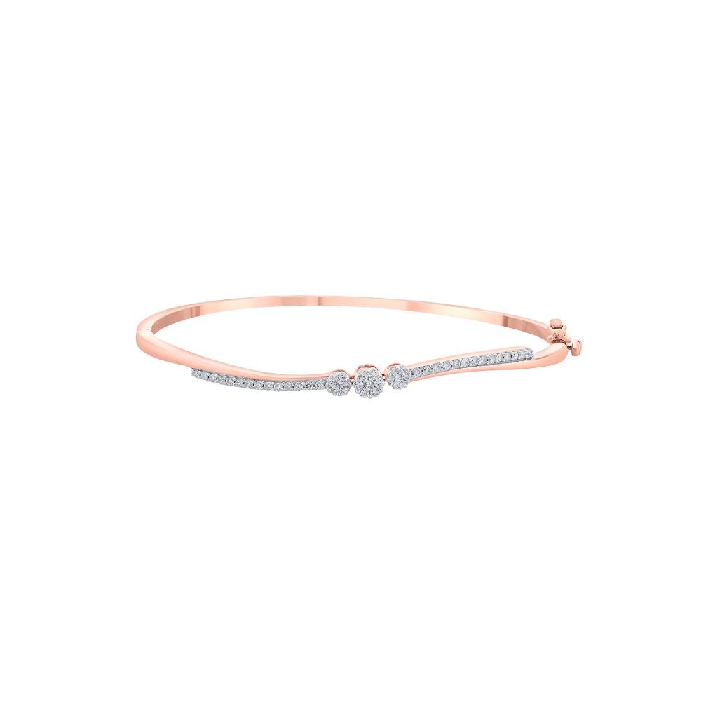 Elegant Rose Gold  Bracelet in