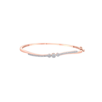 Elegant Rose Gold  Bracelet in