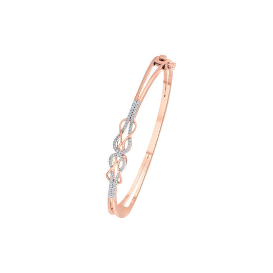 Glossy  Rose Gold Bracelet