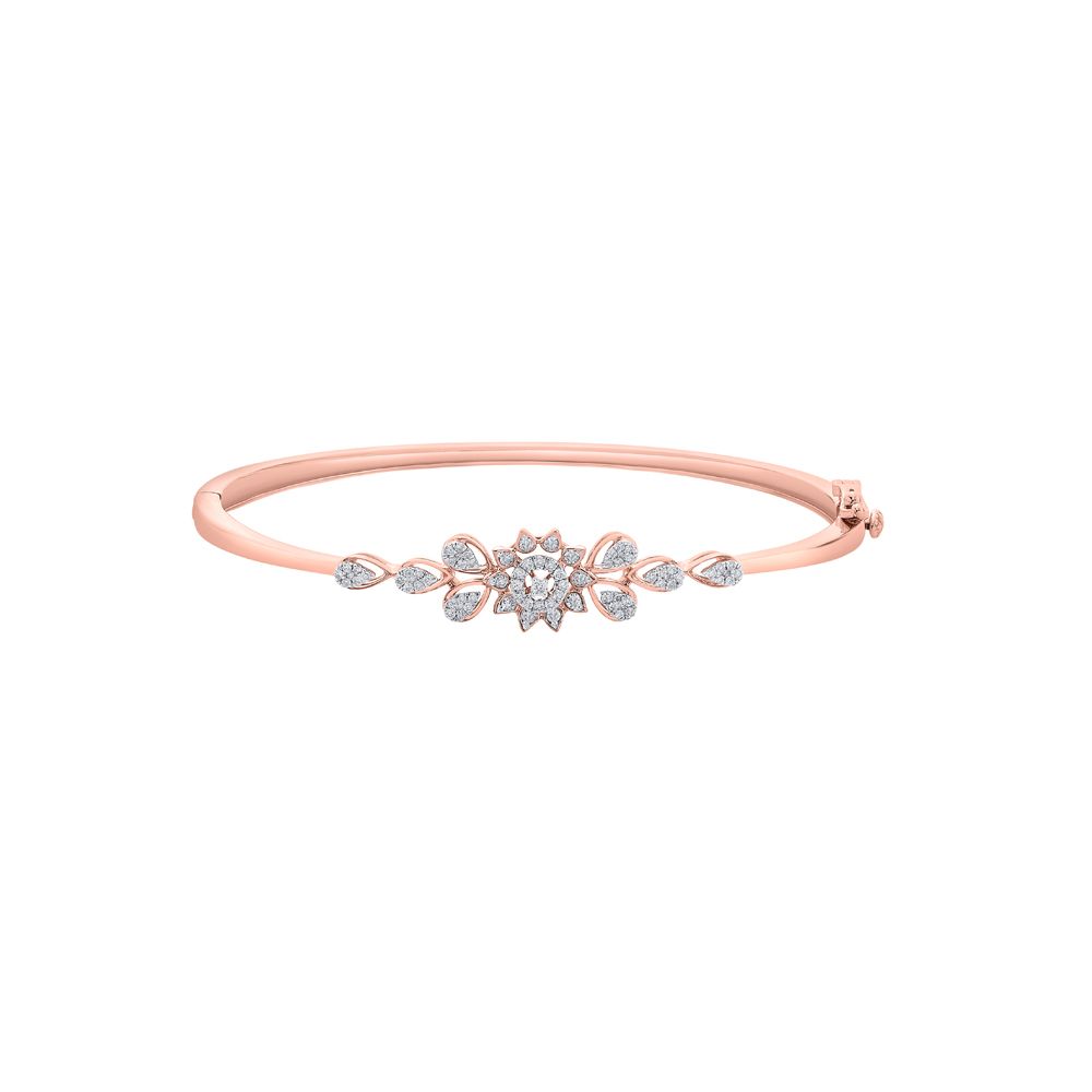 Stunning Rose Gold and Diamond Bracelet