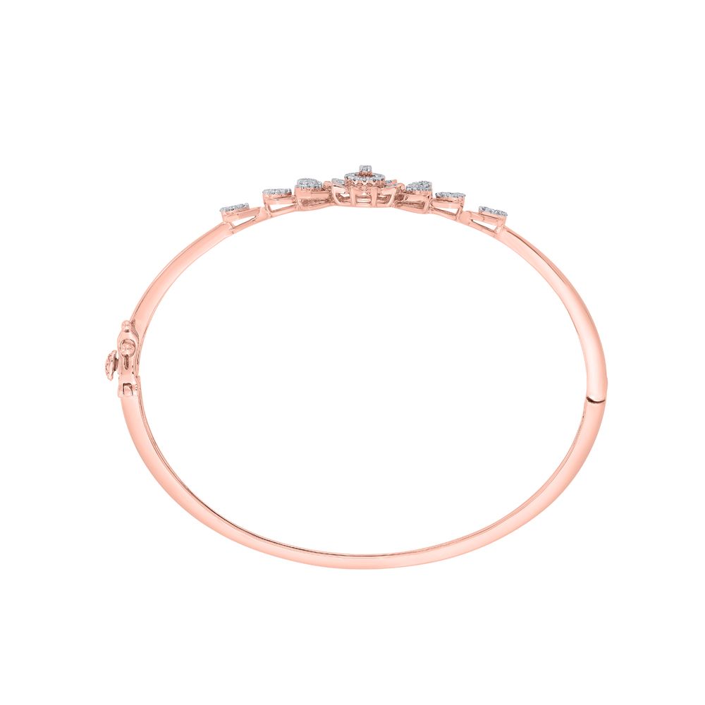 Stunning Rose Gold and Diamond Bracelet