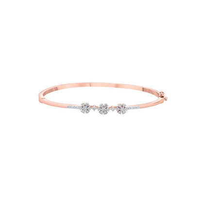 Stunning Bracelet With Diamonds in  Rose Gold