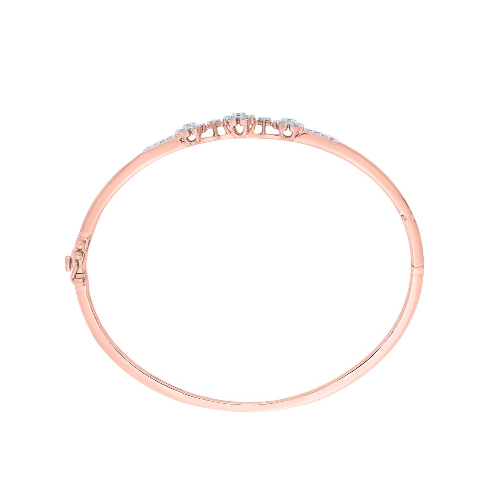 Stunning Bracelet With Diamonds in  Rose Gold