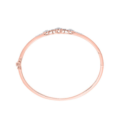Stunning Bracelet With Diamonds in  Rose Gold