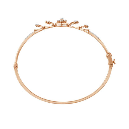 Rose Gold Sparkling Diamond Bracelet
