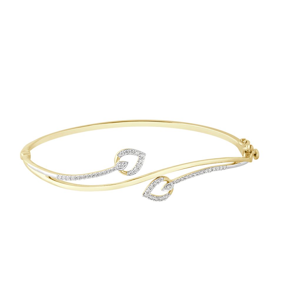 Elegant Diamond Bracelet in  Yellow Gold