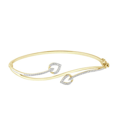 Elegant Diamond Bracelet in  Yellow Gold