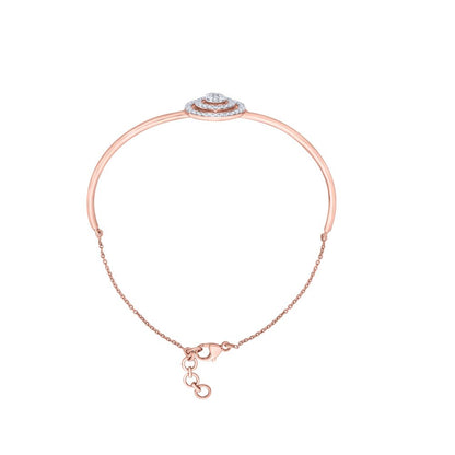 Half Chain Diamond Bracelet