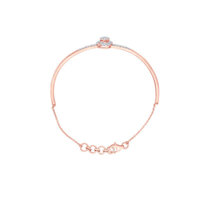 Floral Diamond Bracelet