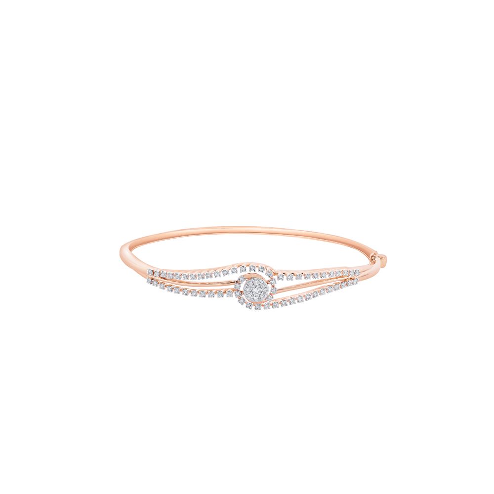 Dazzling Diamond and Gold Bracelet