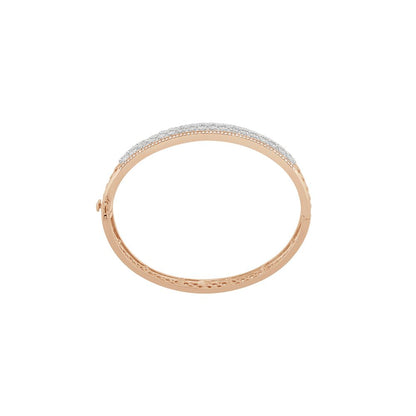 Glossy Starburst Design Diamond Bracelet