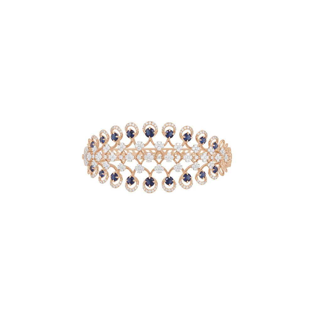 Classic Floral Diamond Bracelet
