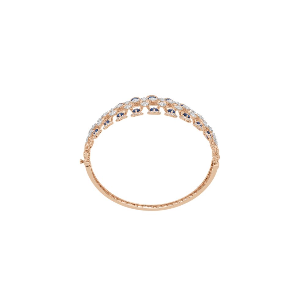 Classic Floral Diamond Bracelet