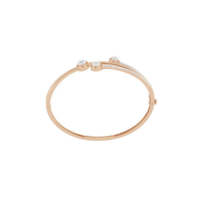 Sparkling Cluster Design Diamond Bracelet